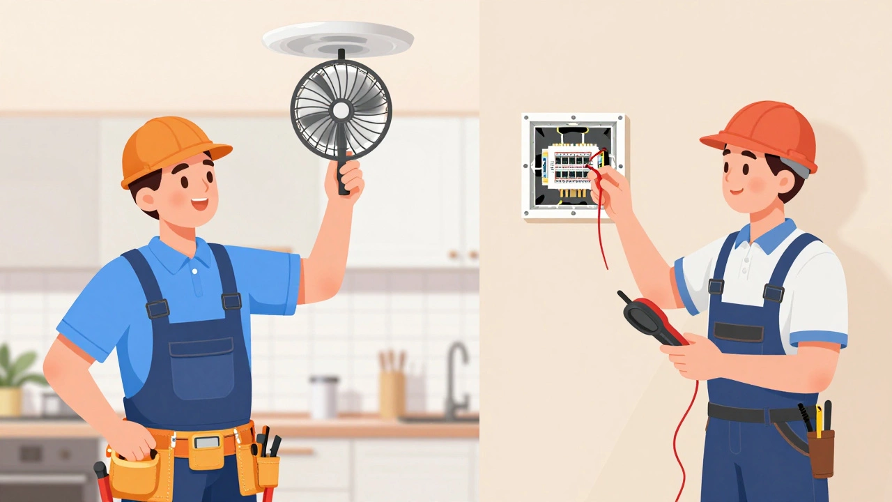 Who Installs Extractor Fans? Electricians, Plumbers, or DIYers?
